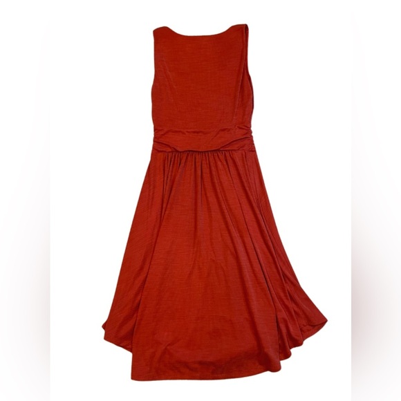 Anthropologie Maeve Dress Nora Burnt Orange Sleeveless Surplice Top Size XS - Picture 6 of 6